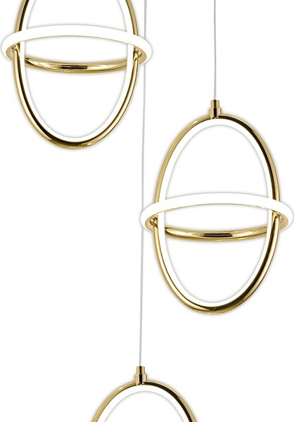 Lampă suspendată LED G064-3CPR Gold