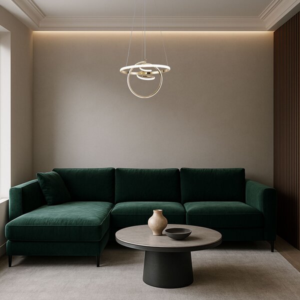 Lampă suspendată LED G066-CP Gold