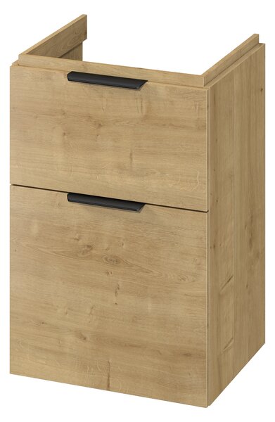 Cersanit City dulap 49.4x39.7x72 cm sub chiuveta pe perete stejar S584-118