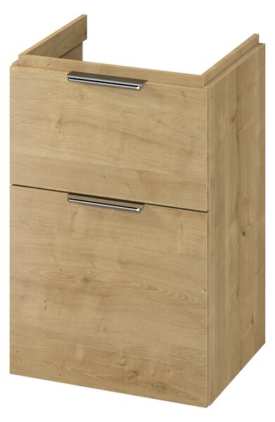 Cersanit City dulap 49.4x39.7x72 cm sub chiuveta pe perete stejar S584-118