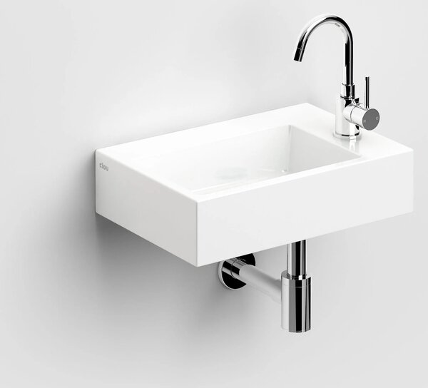 Clou Flush lavoar 42.5x29 cm dreptunghiular clasică-de blat alb luciu CL/03.03220