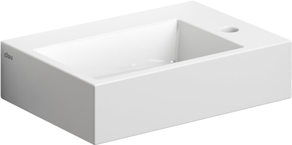Clou Flush lavoar 42.5x29 cm dreptunghiular clasică-de blat alb luciu CL/03.03220