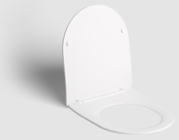 Clou InBe vas wc cu capac soft-close agăţat fără margine alb mat IB/04.01141.20