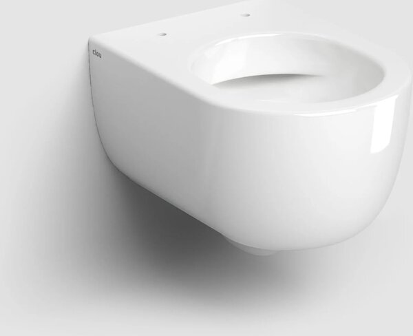 Clou Hammock vas wc cu capac soft-close agăţat fără margine alb lucios CL/04.01080