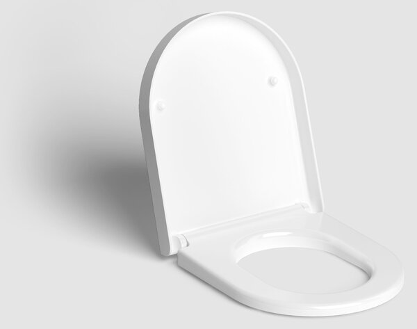 Clou Hammock vas wc cu capac soft-close agăţat fără margine alb lucios CL/04.01080