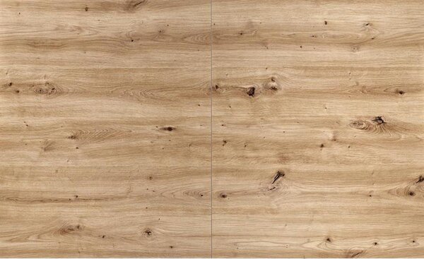 Masa extensibila LAMELLO, stejar/negru, PAL laminat, 130/180x80x76 cm