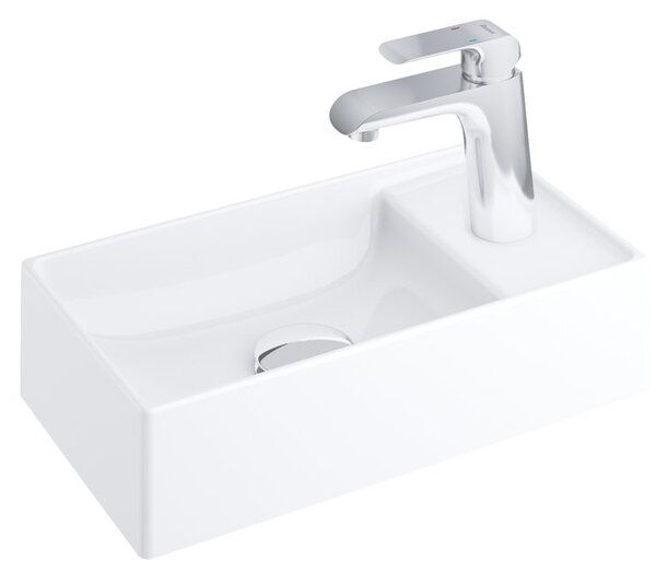 Ravak Veda lavoar 40x22 cm dreptunghiular mobilier alb luciu XJX01240000