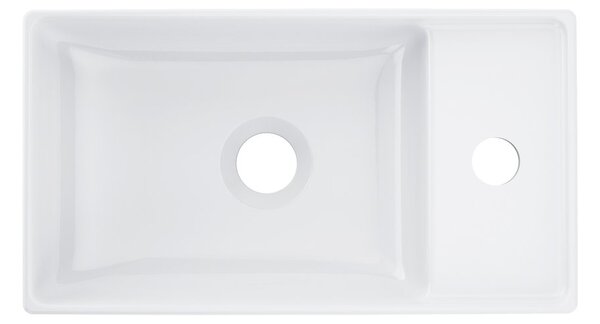 Ravak Veda lavoar 40x22 cm dreptunghiular mobilier alb luciu XJX01240000