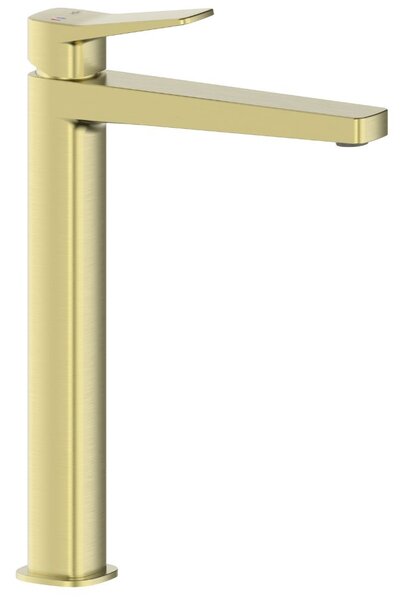 KFA Armatura Malaga Brushed Light Gold baterie lavoar stativ auriu 4522-712-31