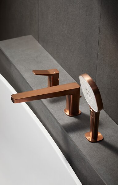 KFA Armatura Malaga Rose Gold baterie cadă-duș cadă || 4525-210-34