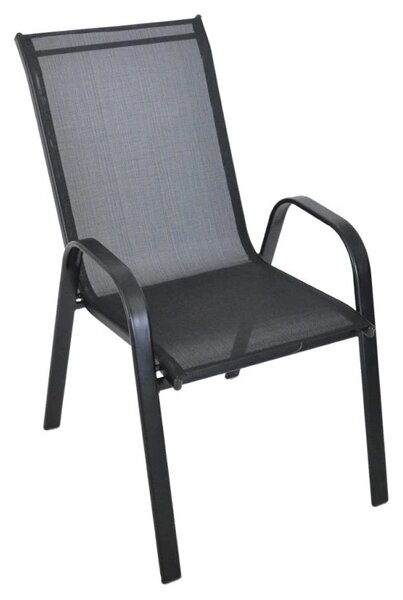 Set 4 bucati scaune de gradina TAVERNO negre