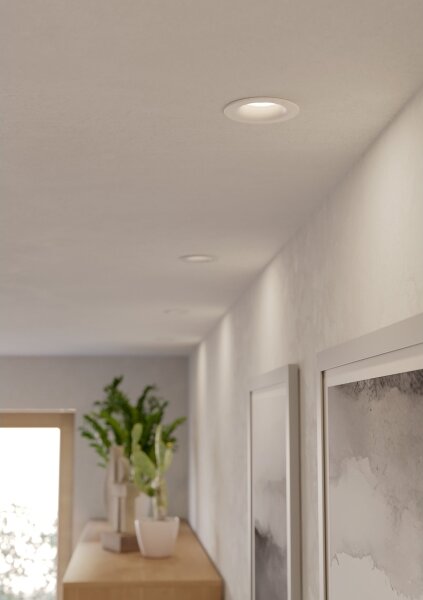 Eglo 902271 - Plafonieră pentru baie SALABATE LED/4,9W/230V pr.8,8cm IP65 albă