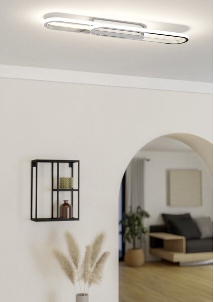 Eglo 902161 - Plafonieră LED CONIVARENA LED/20W/230V 2700/4000/6500K crom