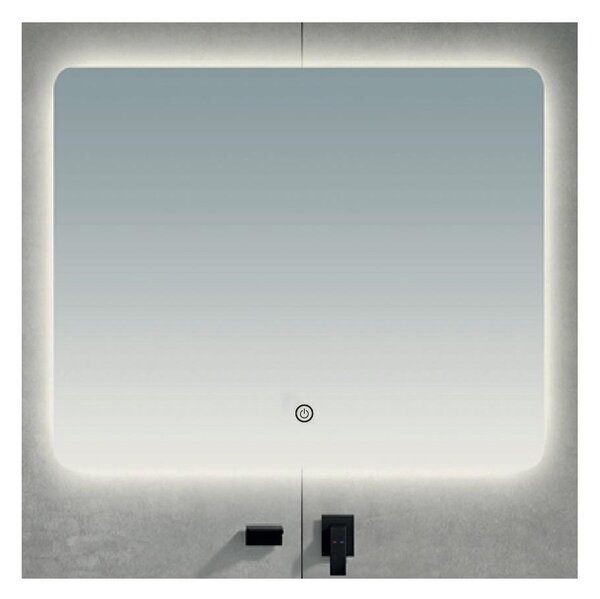 Brilagi - Oglindă de baie LED COMO 24W/230V 60x60 cm IP44 CRI 90 dimerizabilă + CCT