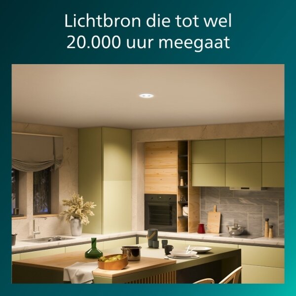 Philips - Lampă LED încastrată reglabilă CILANTRO LED/5W/230V 4000K albă