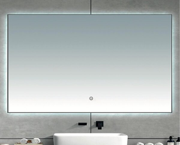 Brilagi - Oglindă LED pentru baie DESIO, 30W/230V, 60x90 cm, IP44, CRI 90, cu dimmer + CCT