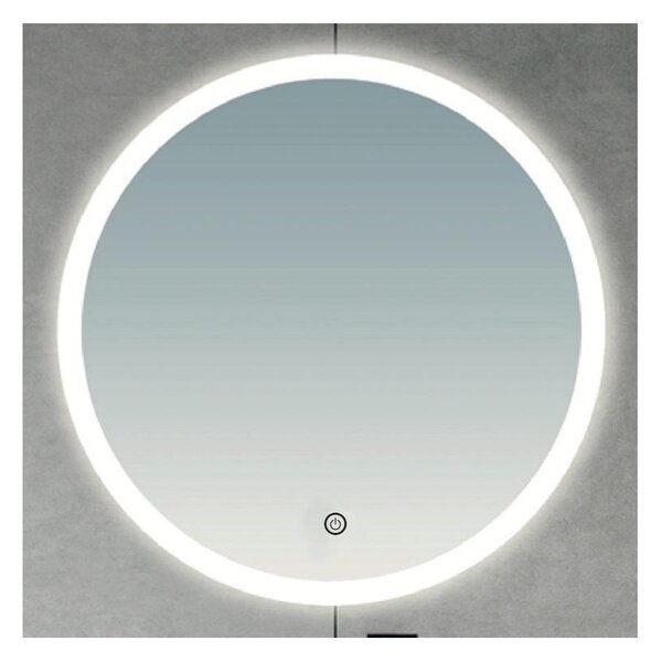 Brilagi - Oglindă LED de baie CUNEO LED/25W/230V diam. 80 cm IP44 CRI 90 cu dimmer + CCT