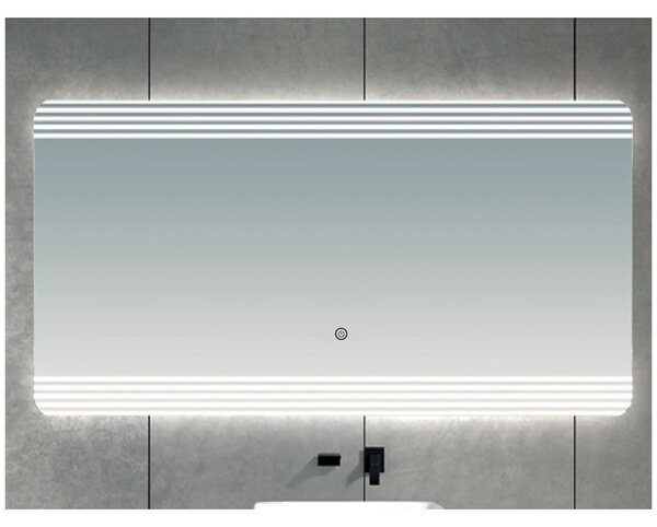 Brilagi - Oglindă de baie LED MELZO 28W/230V 60x80 cm IP44 CRI 90 reglabilă + CCT