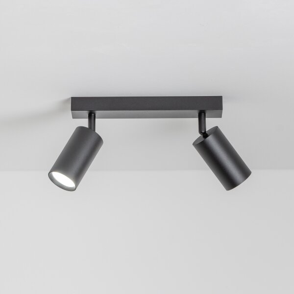 Brilagi - Spot LED RGBW reglabil SELE 2xGU10/4,8W/230V, negru