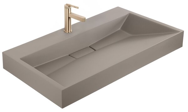 Lavoar din compozit Rea GOYA TAUPE 100CM