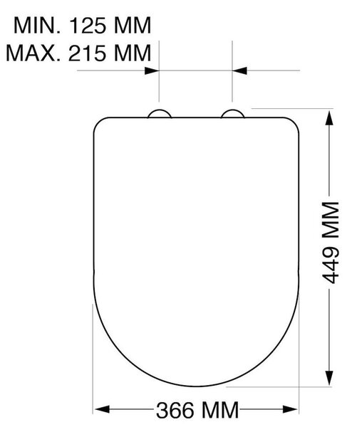 Tiger Elvas capac wc SoftClose alb 250920646