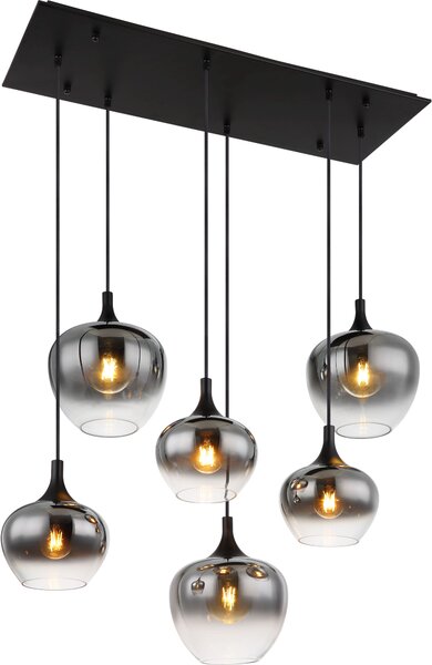 Globo Lighting Maxy lampă suspendată 6x40 W negru 15548-6H