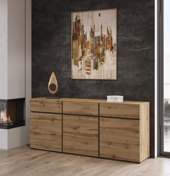 Comodă Crossroad Typ 43 (Stejar wotan). Promo -19%. 1108267