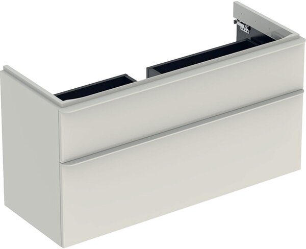 Geberit Smyle Square dulap 118.4x47x61.7 cm sub chiuveta pe perete gri 500.355.JL.1