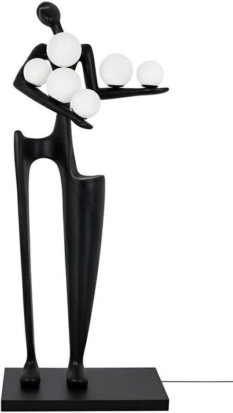 Moosee Human lampă de podea 6x40 W alb-negru MSE010100381