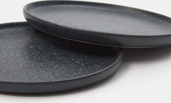 Sinsay - Set de 2 farfurii - negru