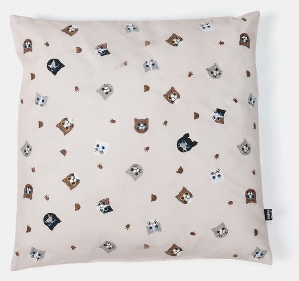 Sinsay - Perna cu broderie decorativă - bej