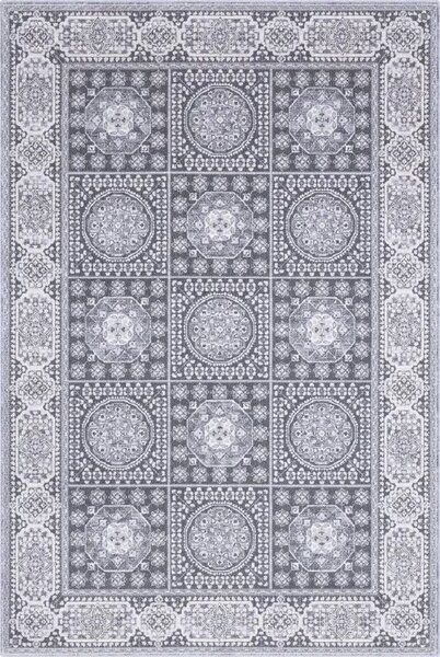 Covor lana Nour niebieski blue Selectează mărime: 133 X 180