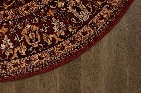 Covor lana oval Leyla culoare rubin Selectează mărime: 200 X 300