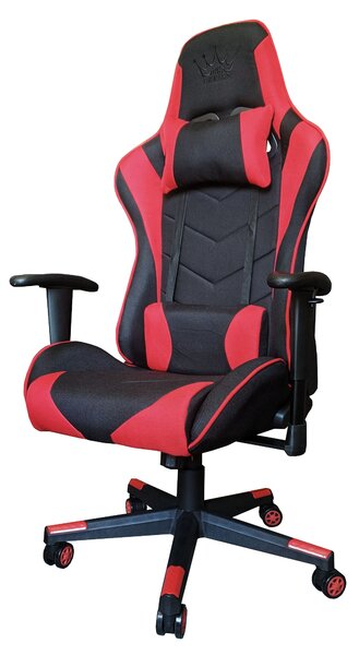 Scaun Gaming Arka Chairs B54 rosu Textil anti transpiratie