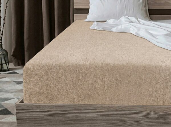 Cearsaf Frotir EXCLUSIVE bej 140x200 cm