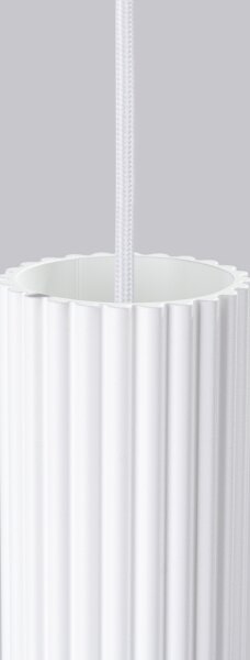 Brilagi - Lustră LED suspendată pe cablu CRESTO 1xGU10/10W/230V albă