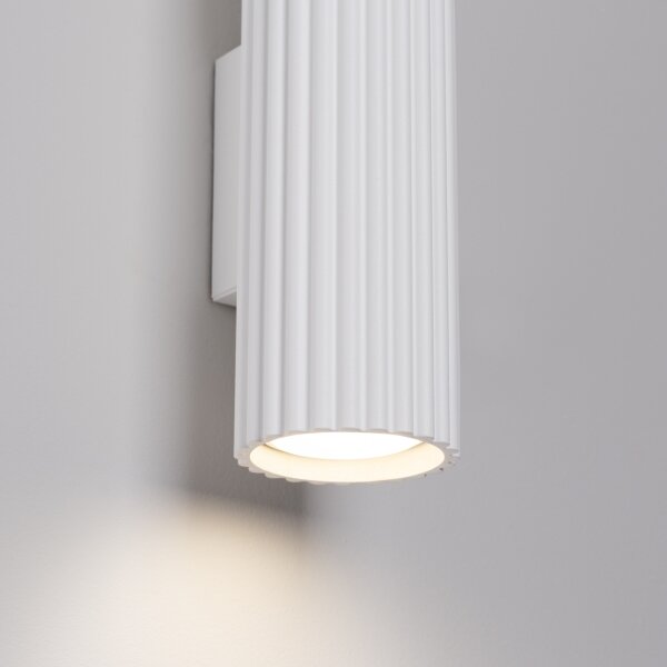 Aplică Sollux SL.1539 KARBON 2xGU10/10W/230V alb