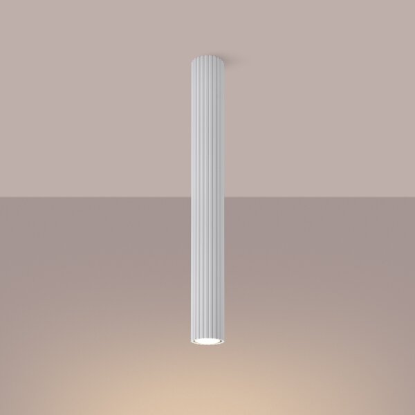 Spot Sollux SL.1534 KARBON 1xGU10/10W/230V 60 cm alb
