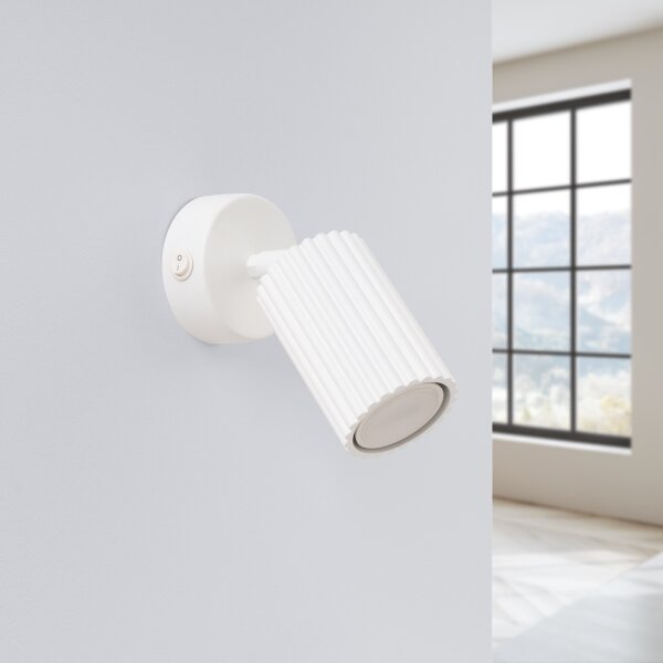 Brilagi - Aplica spot LED de perete CRESTO 1xGU10/10W/230V, albă