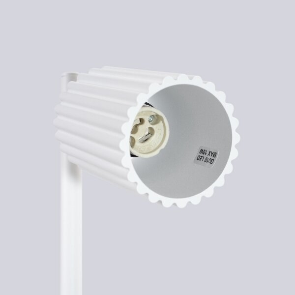 Lampă de masă Sollux SL.1548 KARBON 1xGU10/10W/230V alb