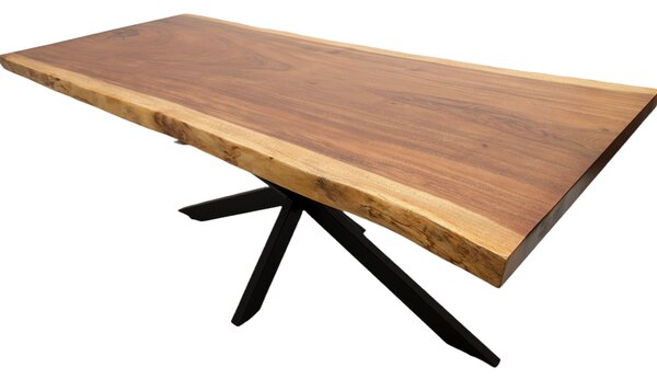 Masa lemn masiv nuc Live Edge, Yosemite, 220 x 106,94,91 x 5.7