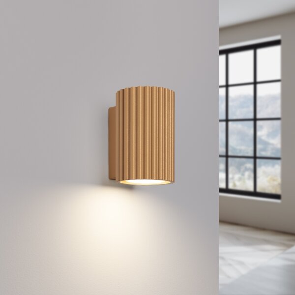 Aplică Sollux SL.1650 KARBON 1xGU10/10W/230V auriu