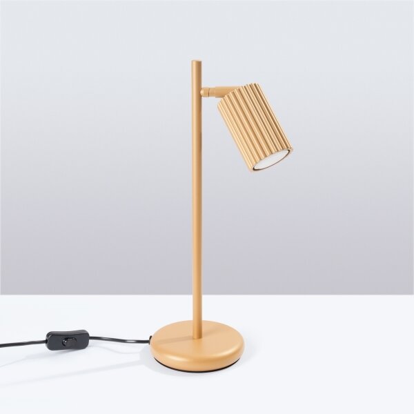 Brilagi - Lampă LED de masă CRESTO 1xGU10/10W/230V, aurie