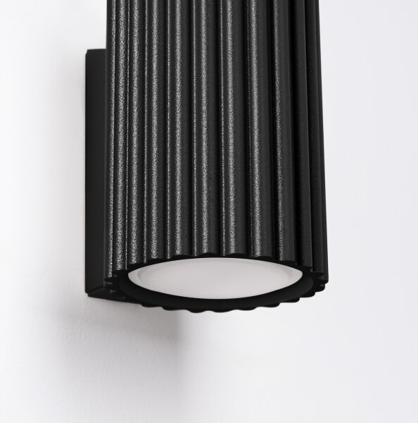 Aplică Sollux SL.1648 KARBON 1xGU10/10W/230V negru