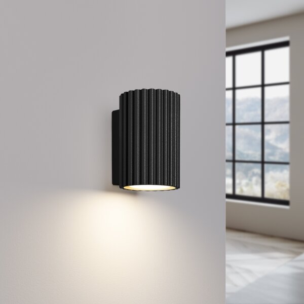 Aplică Sollux SL.1648 KARBON 1xGU10/10W/230V negru