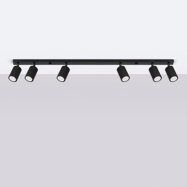 Brilagi - Spot LED CRESTO 6x GU10 / 10W / 230V, negru