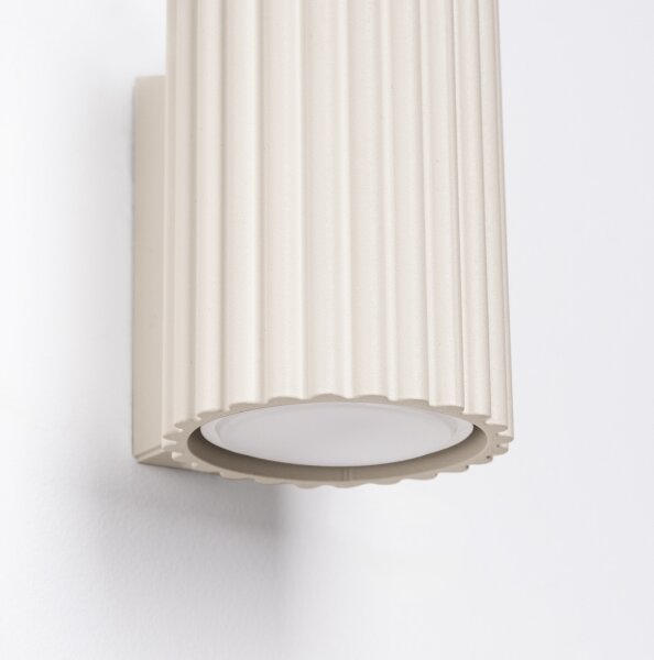 Brilagi - Aplică de perete LED CRESTO, 1xGU10/10W/230V, 10 cm, crem