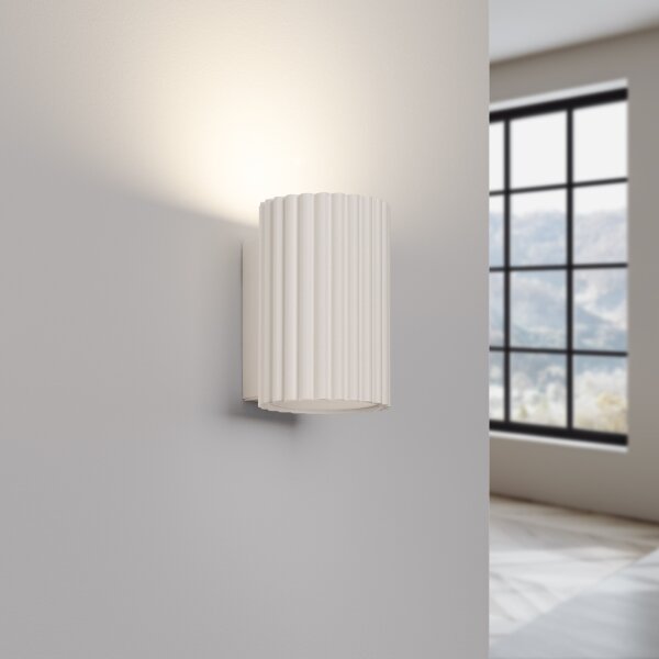 Brilagi - Aplică de perete LED CRESTO, 1xGU10/10W/230V, 10 cm, crem