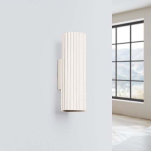 Aplică Sollux SL.1653 KARBON 2xGU10/10W/230V crem