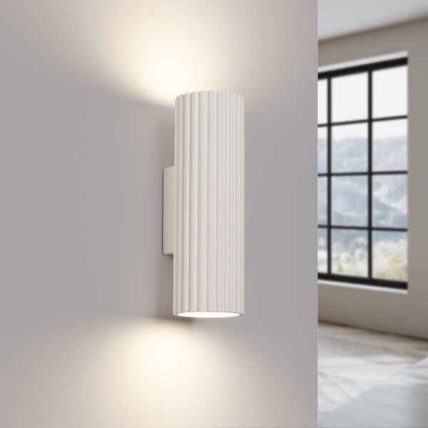 Aplică Sollux SL.1653 KARBON 2xGU10/10W/230V crem